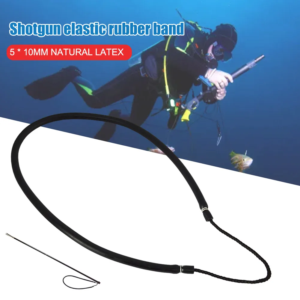 Speargun Rubber Band - ด้ามจับฉมวกยิงปลา ยางรัดฉมวก ยางยิงปลา ด้ามจับฉมวกแบบมือถือ สายสะพายฉมวก สำหรับยิงปลาด้วยฉมวก