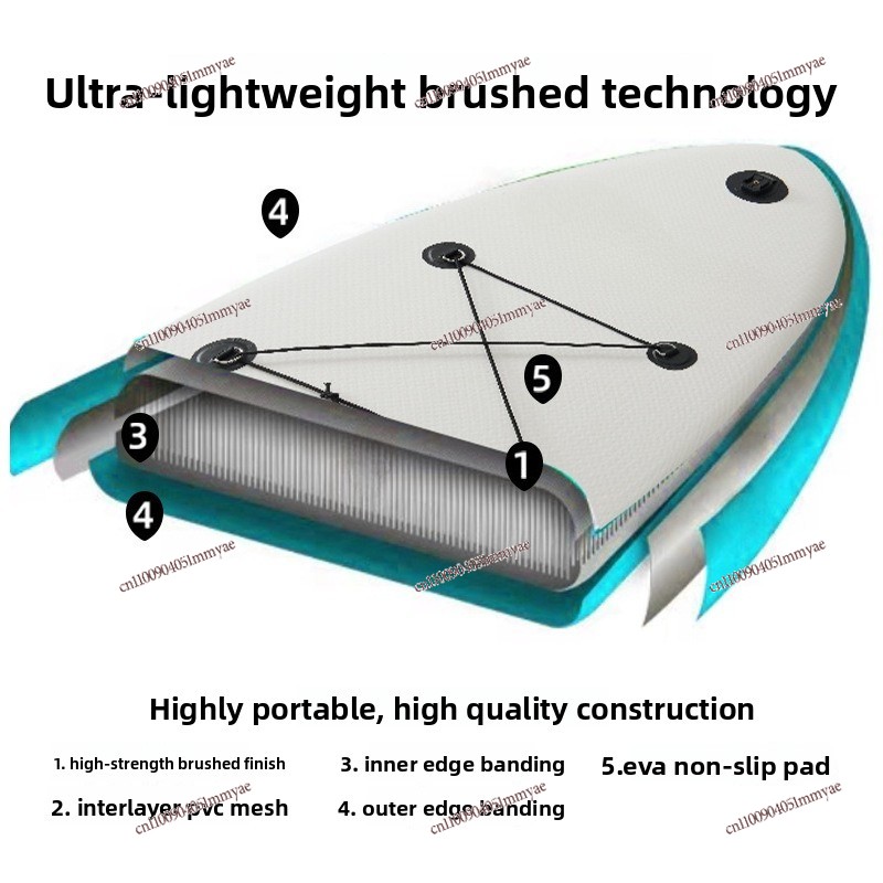 กระดานยืนพายแบบเป่าลม PVC รุ่น - Aquatic Sports Activities บทวิจารณ์และราคา