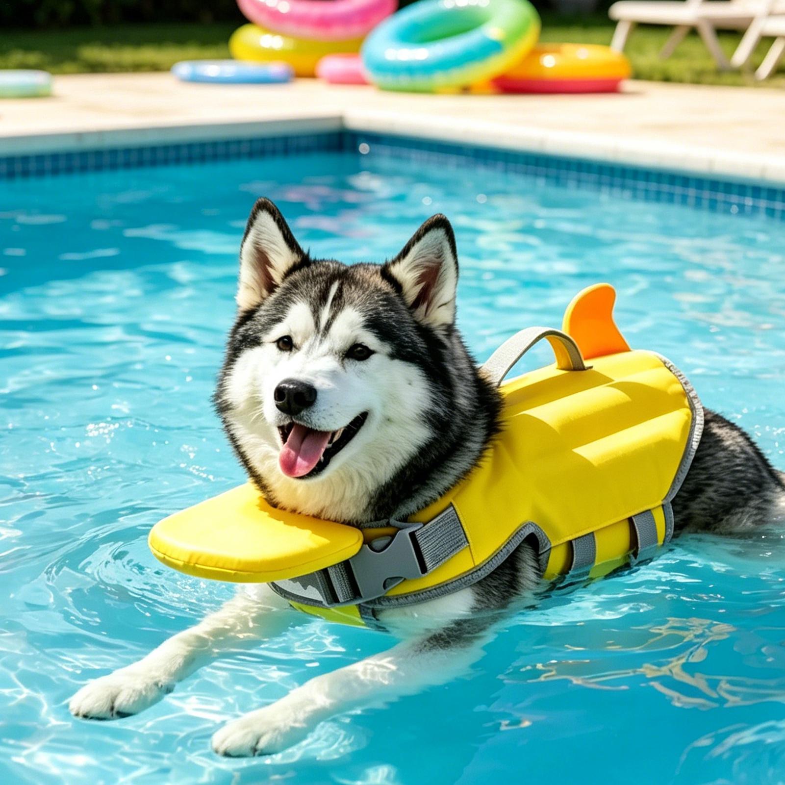 เสื้อชูชีพสำหรับสุนัข ความลอยต - Life Jacket Buoyancy บทวิจารณ์และราคา