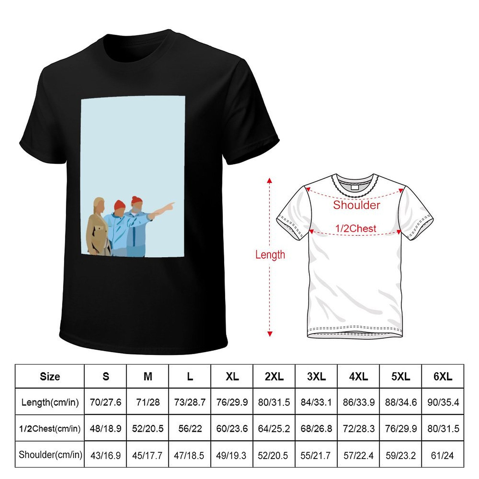 เสื้อยืดลายโปสเตอร์ 