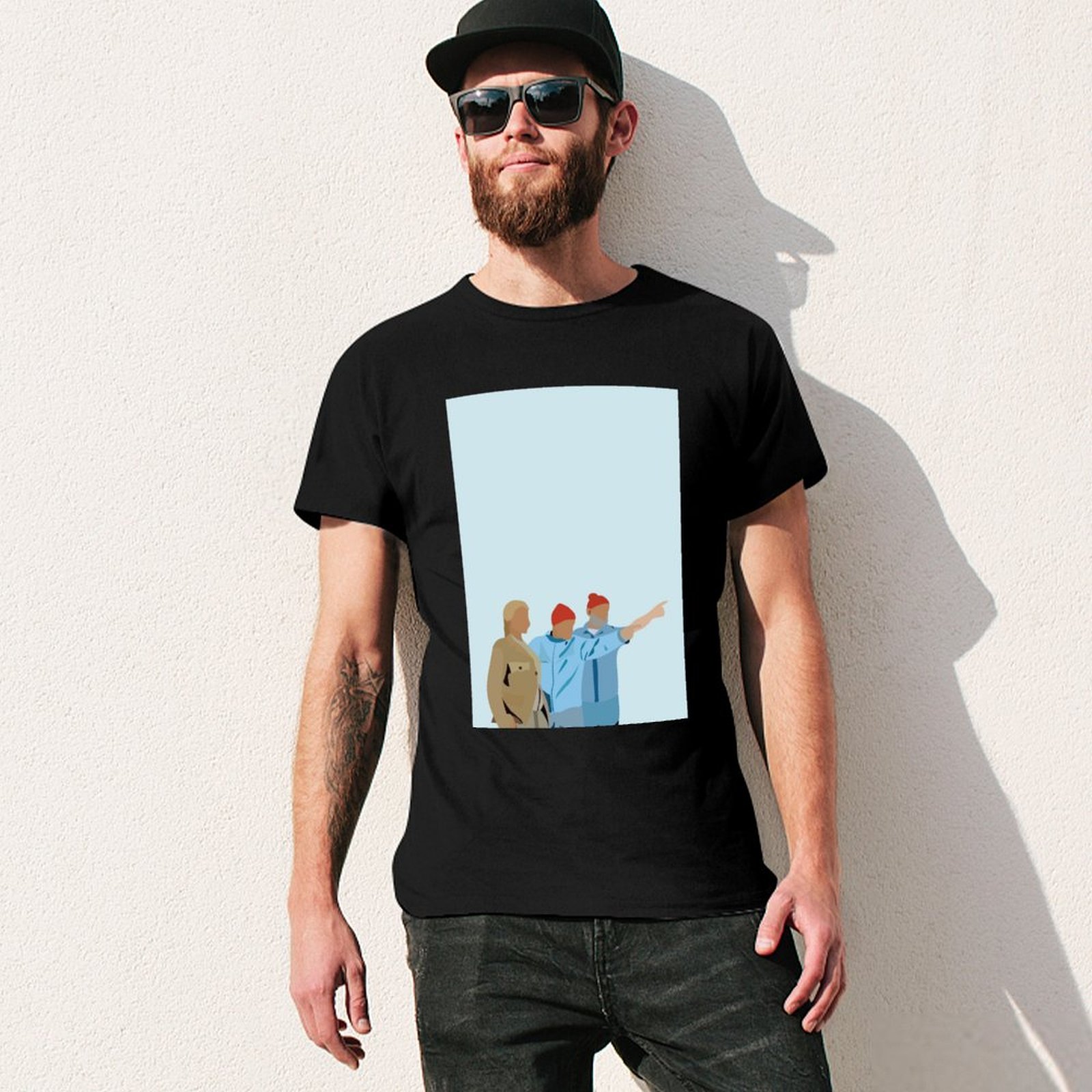 เสื้อยืดลายโปสเตอร์ 