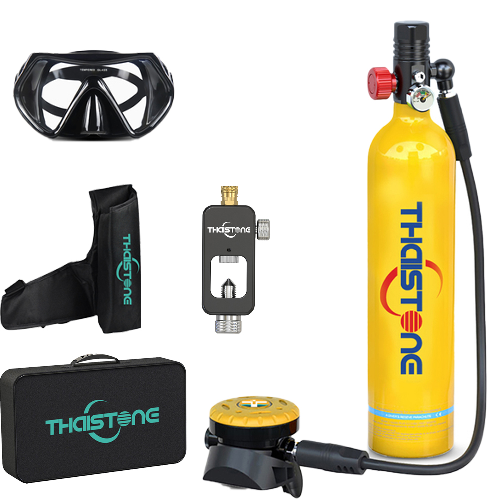 ถังดำน้ำแบบพกพา THAISTONE-1L ถ - Aquatic Diving บทวิจารณ์และราคา