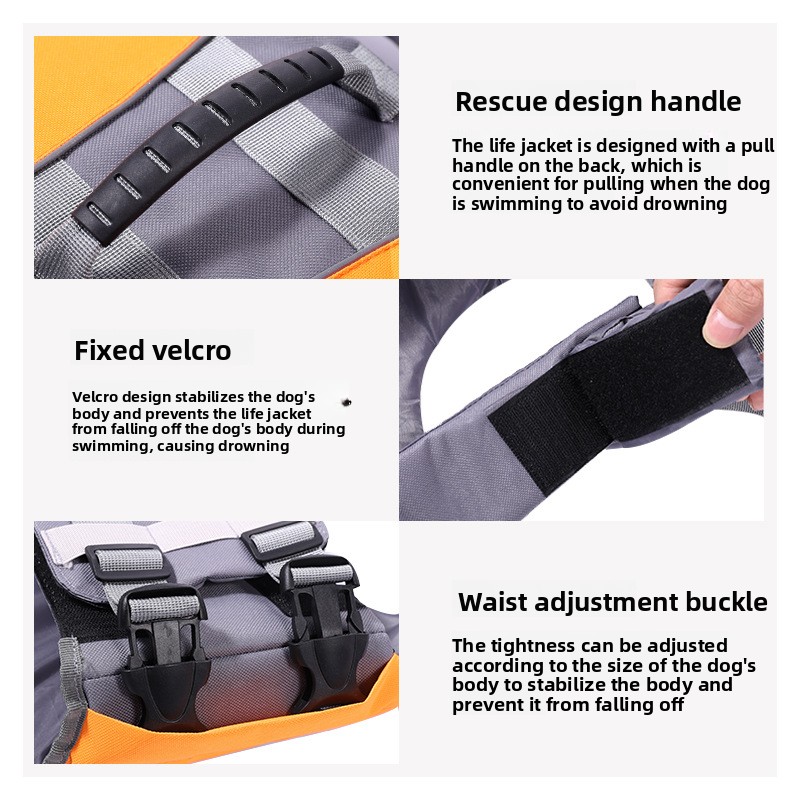 เสื้อชูชีพสำหรับสัตว์เลี้ยง เส - Life Jacket Buoyancy บทวิจารณ์และราคา