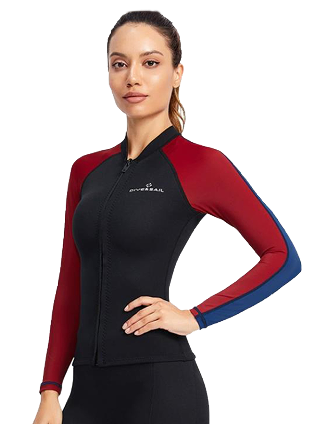 เสื้อแจ็คเก็ตนีโอพรีน 1.5 มม.  - Aquatic Sports Activities บทวิจารณ์และราคา